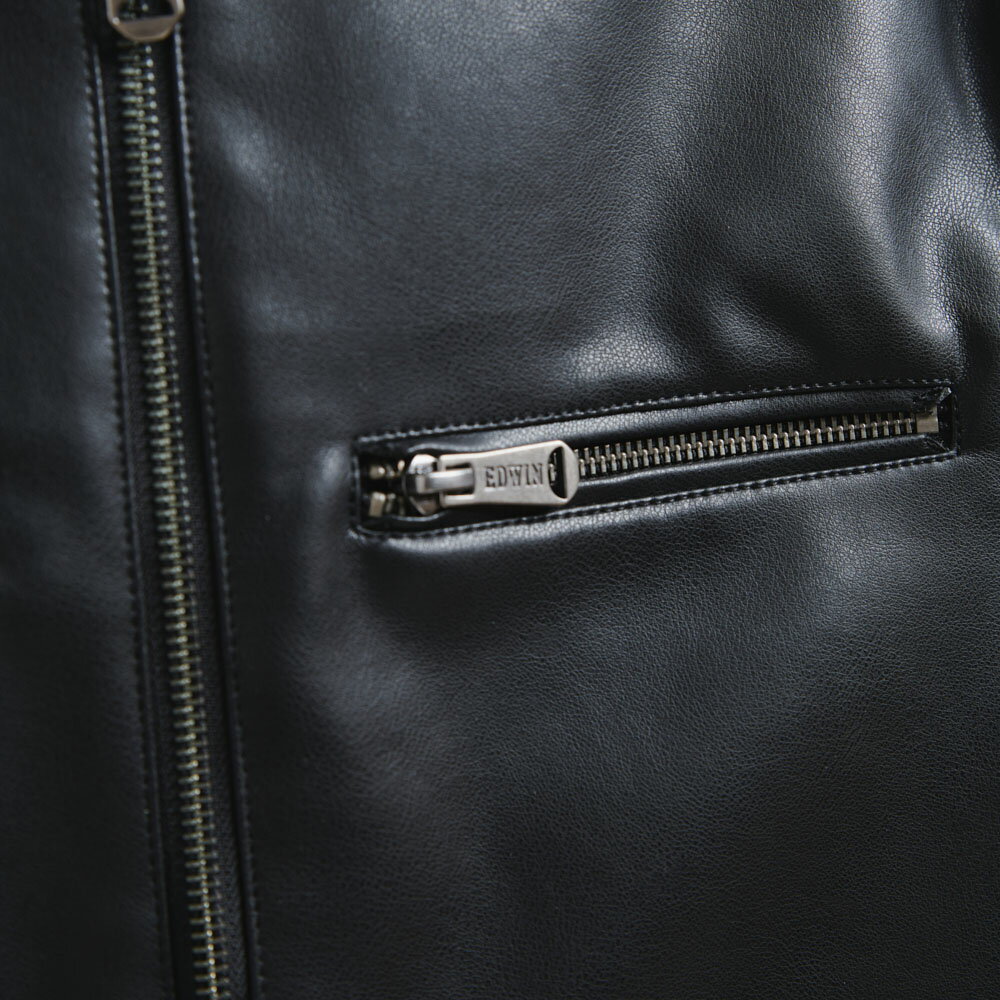 EDWIN 男款 AI皮外套 (黑色) 5