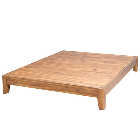 Molly 茉莉柚木本色全實木床底-6尺(雙人加大)實木製造、低甲醛、雙人加大、柚木實木【myhome8居家無限】★APP下單享點數4% 2