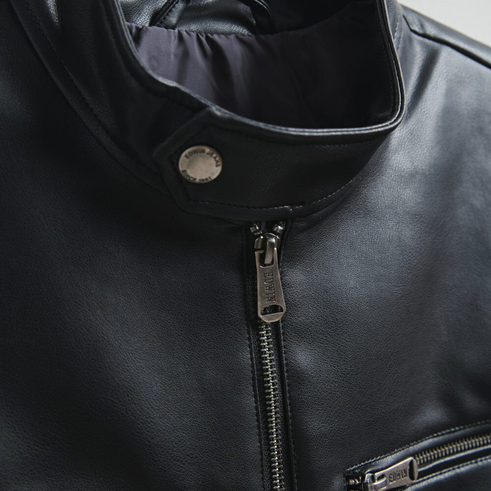 EDWIN 男款 AI皮外套 (黑色) 4