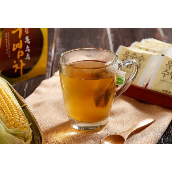 《 Chara 微百貨 》附發票 韓國 綠茶園 獨有 玉米鬚茶 茶包 50入100入 玉米鬚 茶 健康 順口 2