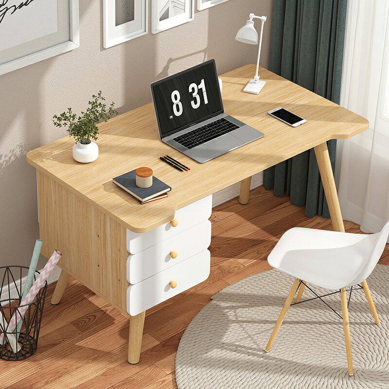 書桌簡約臺式電腦桌租房辦公桌家用學生簡易寫字學習桌臥室小桌子