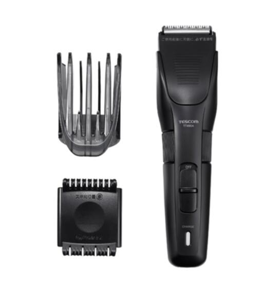 [3東京直購] TESCOM 電動理髮器 TT490A K 剪髮器 100-240V 含短/長梳 充電器 清潔刷 可水洗