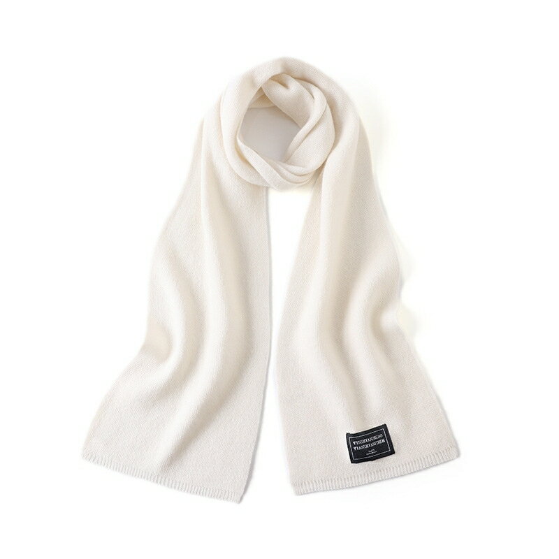 羊毛圍巾披肩-純色簡約百搭保暖男女配件11色74hl1【獨家進口】【米蘭精品】 7