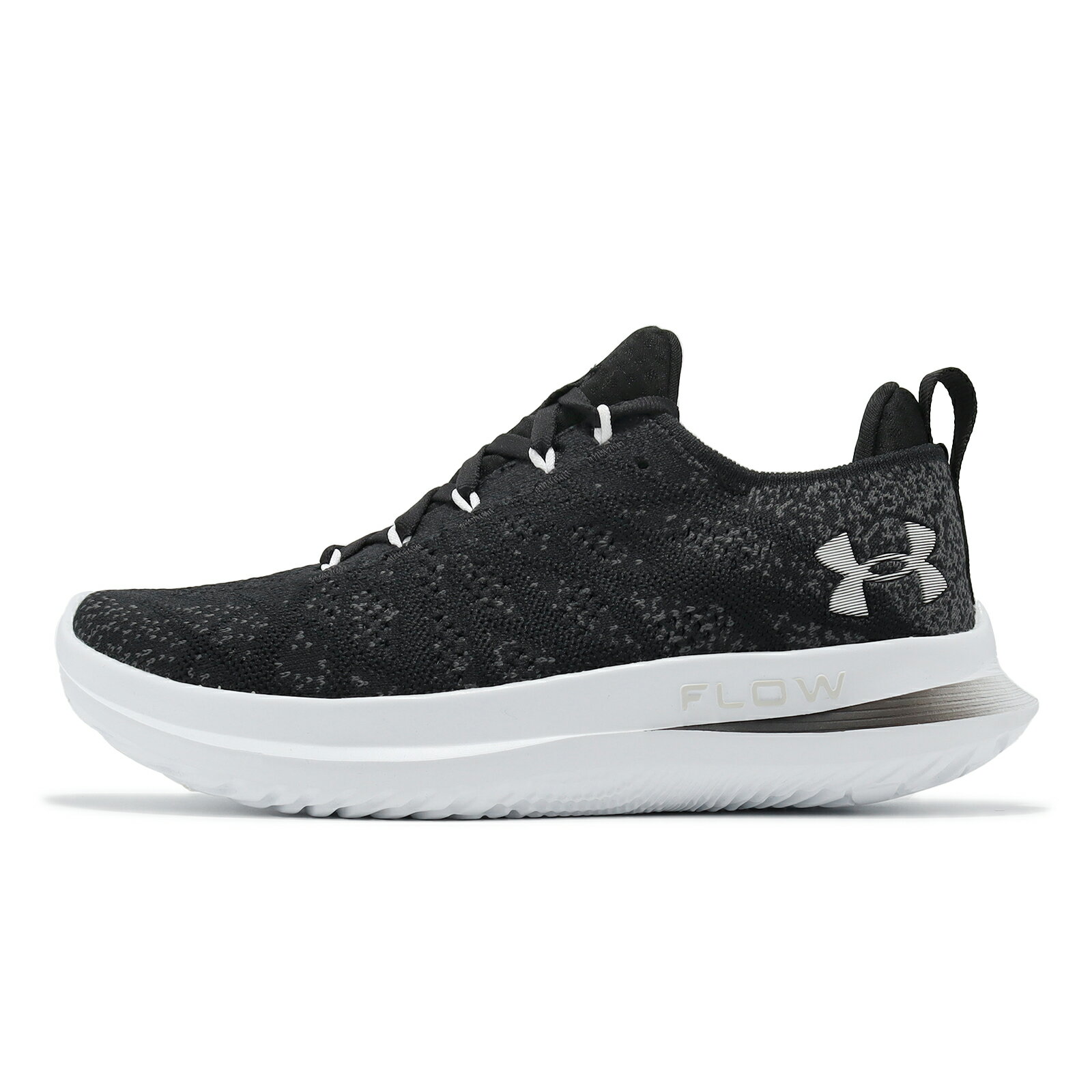 Under Armour UA 慢跑鞋 Velociti 3 女鞋 黑 白 針織 回彈 穩定 Flow 路跑 運動鞋 UA