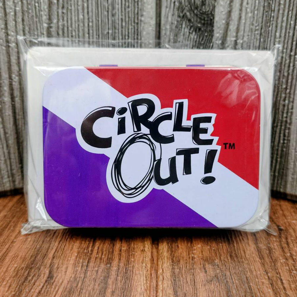 【桌遊侍】彩色圈圈 繁體中文版《免運.再送充足牌套》正版實體店面快速出貨 繞出去.家庭桌遊.小盒桌遊.派對遊戲.鐵盒