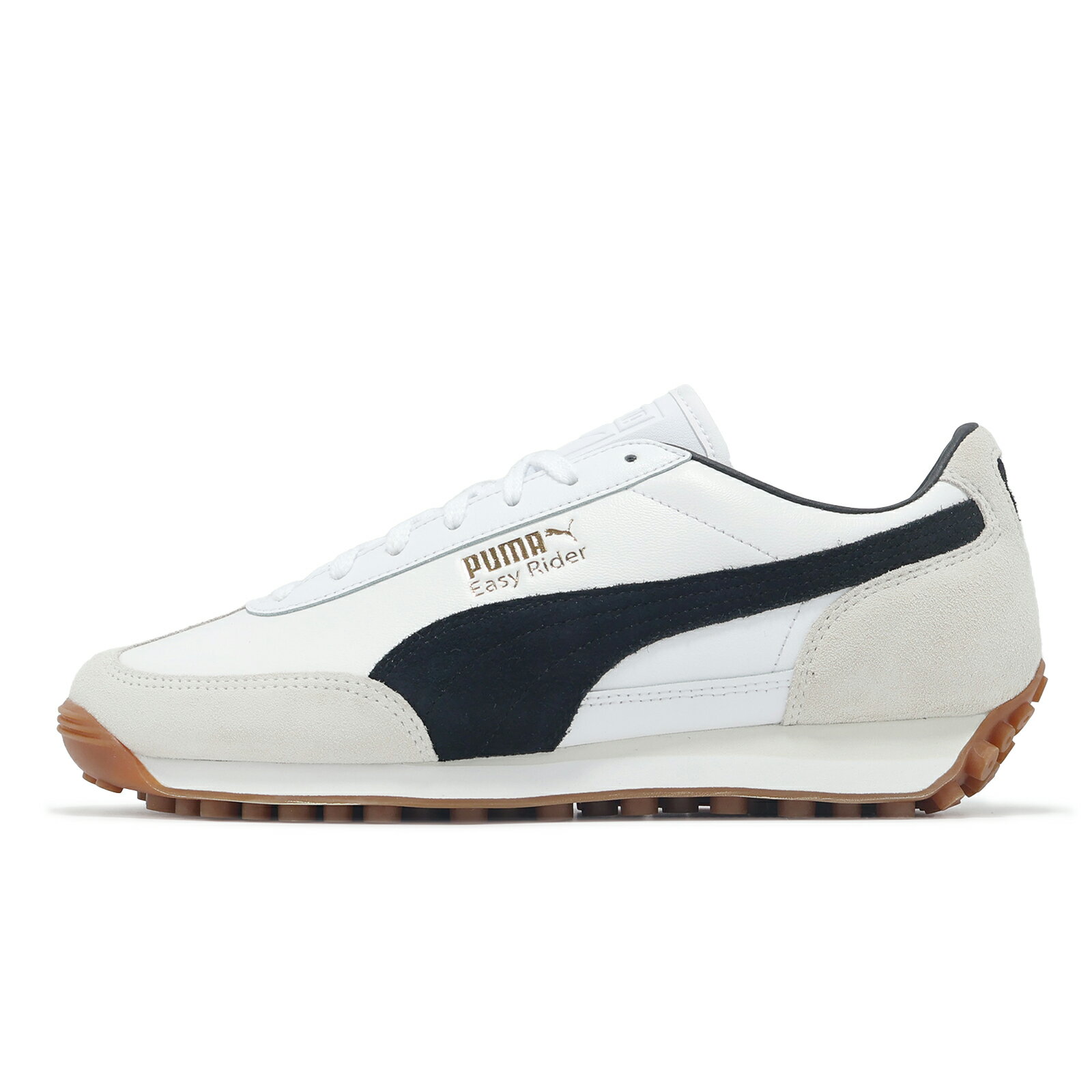 Puma 休閒鞋 Easy Rider Mix 男鞋 女鞋 白 黑 麂皮 拼接 復古 緩衝 情侶鞋 39902501