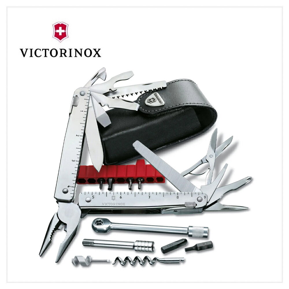 VICTORINOX 瑞士維氏 Swiss Tool X Plus工具鉗 115mm 銀 3.0339.L
