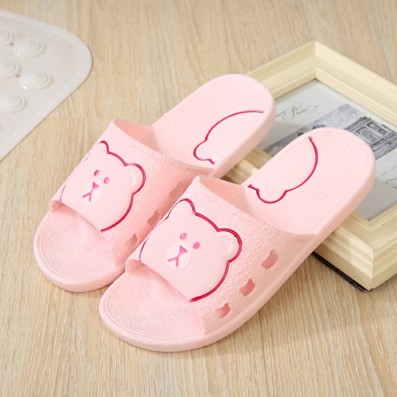 用浴室家居厚底防滑拖鞋夏季洗澡涼家居室內塑膠托鞋居家男女情侶 7