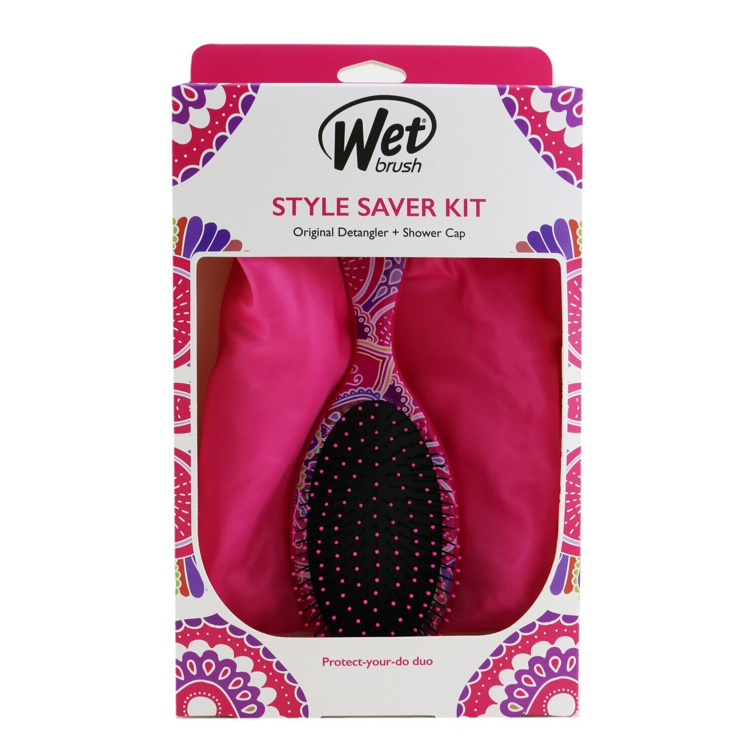 Wet Brush - Style Saver Kit 髮梳 - # 粉紅