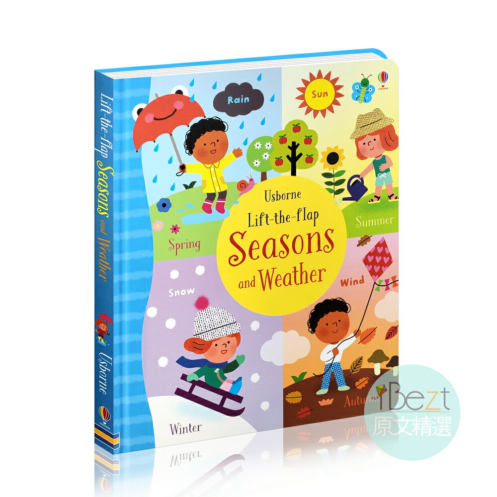 Usborne Lift-the-Flap Seasons and Weather | 天氣 | 四季 | 翻翻 | 英國 | 幼兒 |  原文