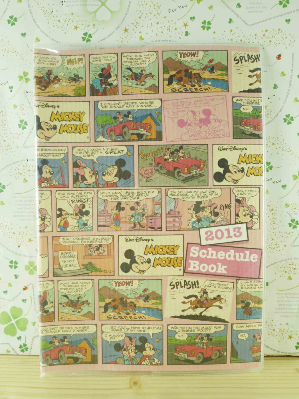 【震撼精品百貨】Micky Mouse 米奇/米妮 證件套-漫畫 震撼日式精品百貨