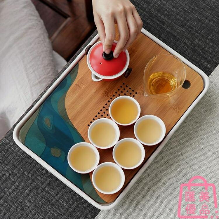 茶盤功夫茶具套裝茶壺喝茶泡茶整套蓋碗陶瓷 【年終特惠】