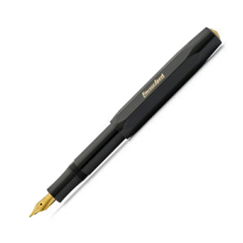 預購商品 德國 KAWECO CLASSIC Sport 系列鋼筆 0.7mm 黑色 F尖 4250278600020 /支