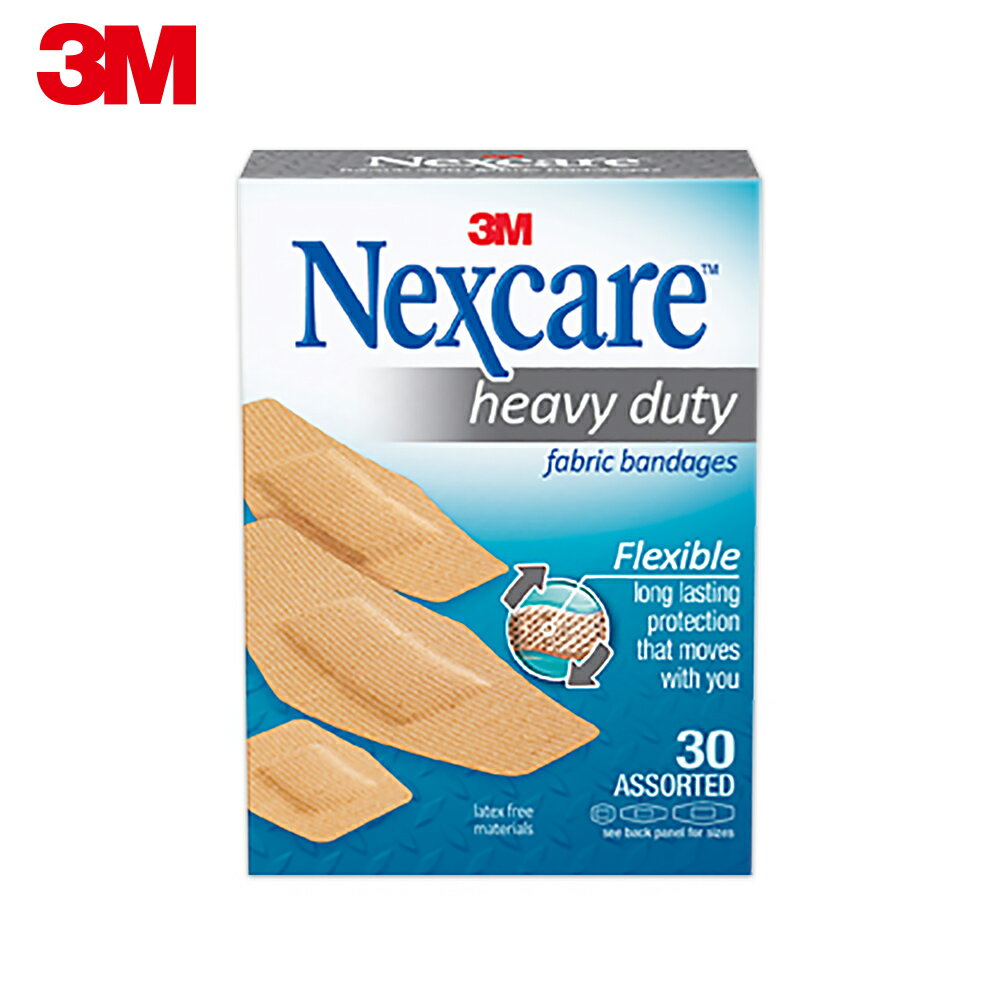 【3M】665-30PB Nexcare耐適繃帶30片綜合包