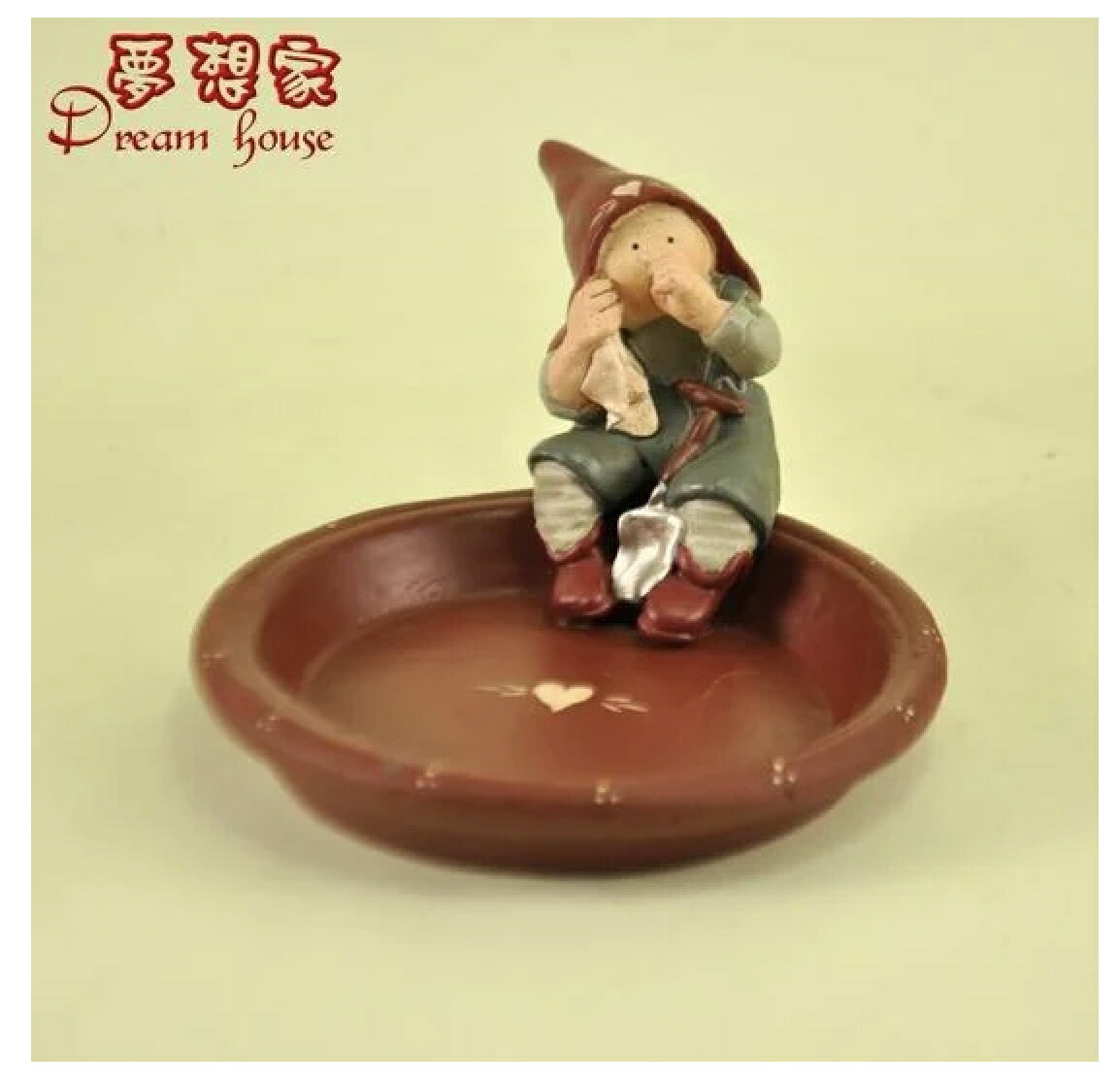 2002 Gnomy's荷蘭娃娃 GF330 精靈吸手指香花盤 ★ Zakka'fe ★