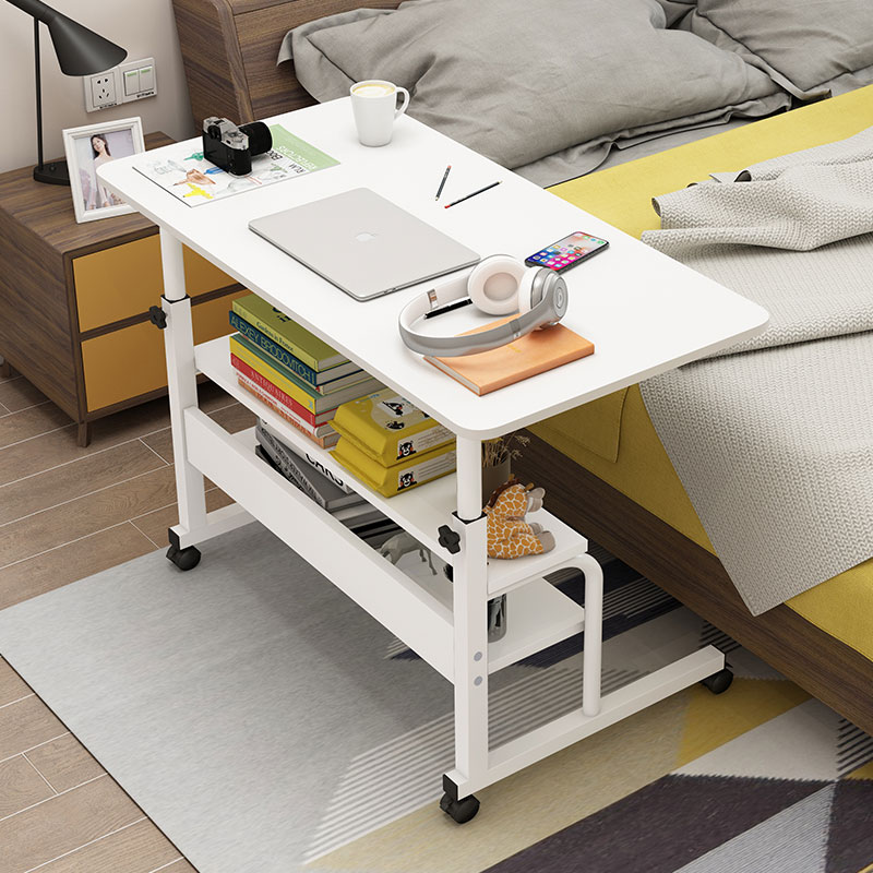 床邊桌可移動簡約小桌子臥室家用學生書桌簡易升降懶人電腦桌租房