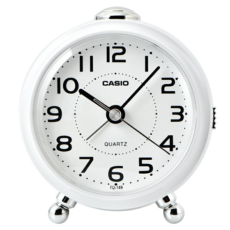 卡西歐（CASIO）鬧鐘簡約時尚家用床頭鐘兒童學生鬧鐘臺式小鬧鈴