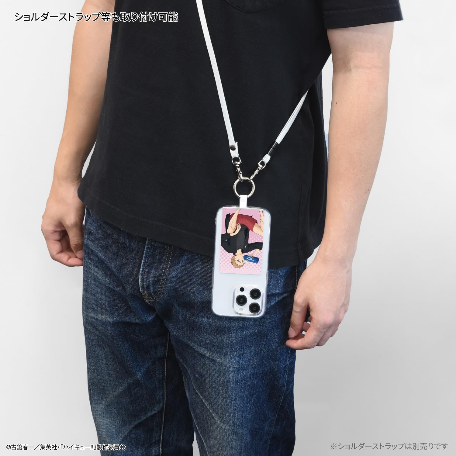 日本 Gourmandise 排球少年 手機墊片環 手機指環扣 掛繩扣 烏野 日向翔陽 音駒 官方周邊【小福部屋】 1