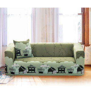 沙發套 田園休閒彈性優質沙發套 沙發罩 單人沙發 推薦-1人座