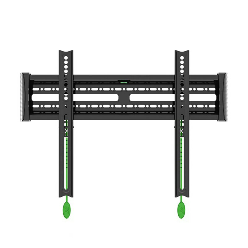 【易控王】C3-F 42-75吋 固定式電視壁掛架 拉繩式快拆 附水平儀 承重65kg 左右平移 (10-304-01)