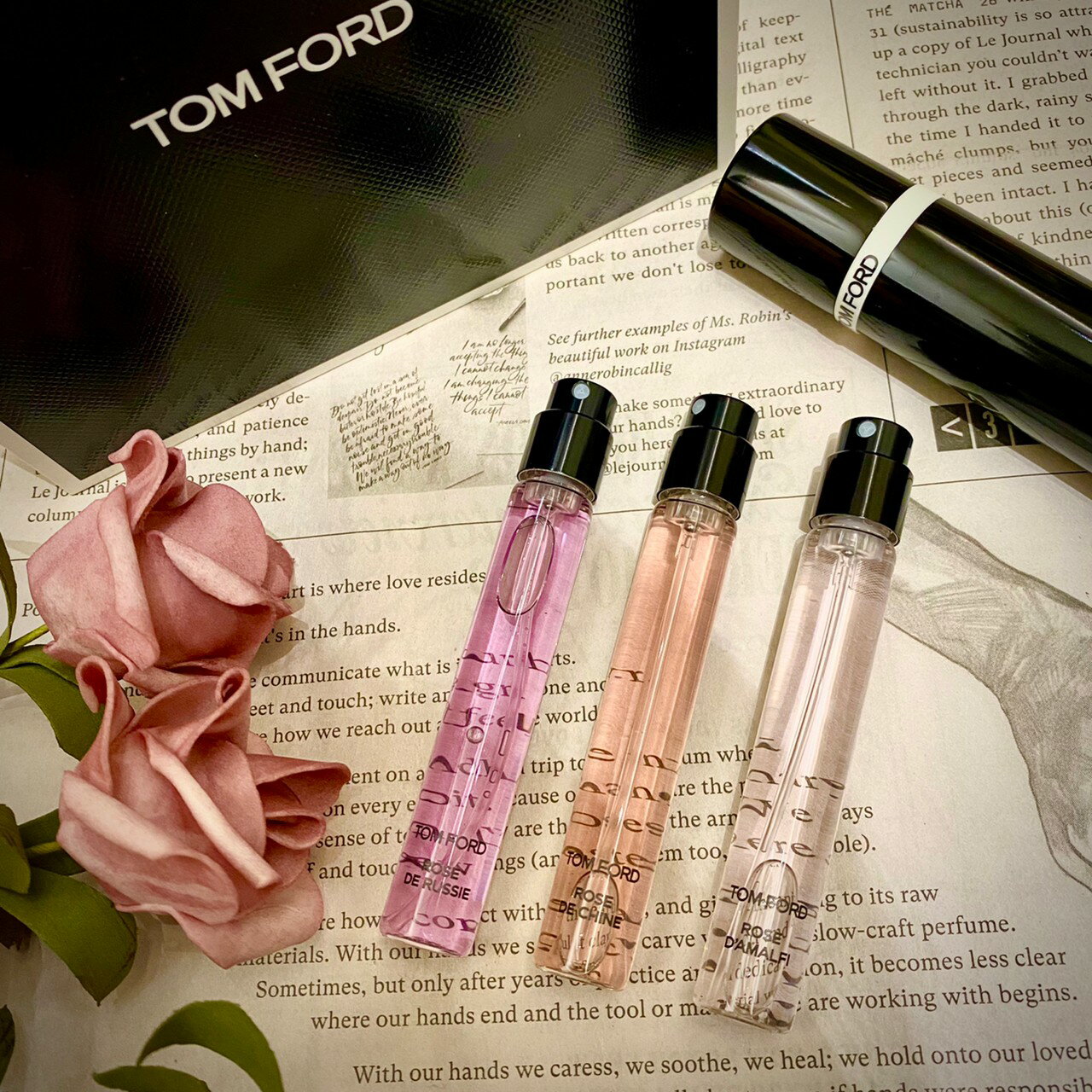 【TOM FORD】阿瑪菲玫瑰 私人調香 玫瑰 秘境隨身組 東方玫瑰 俄羅斯玫瑰 玫瑰 禮盒 10ml｜迷人香氛◆全館現貨快出