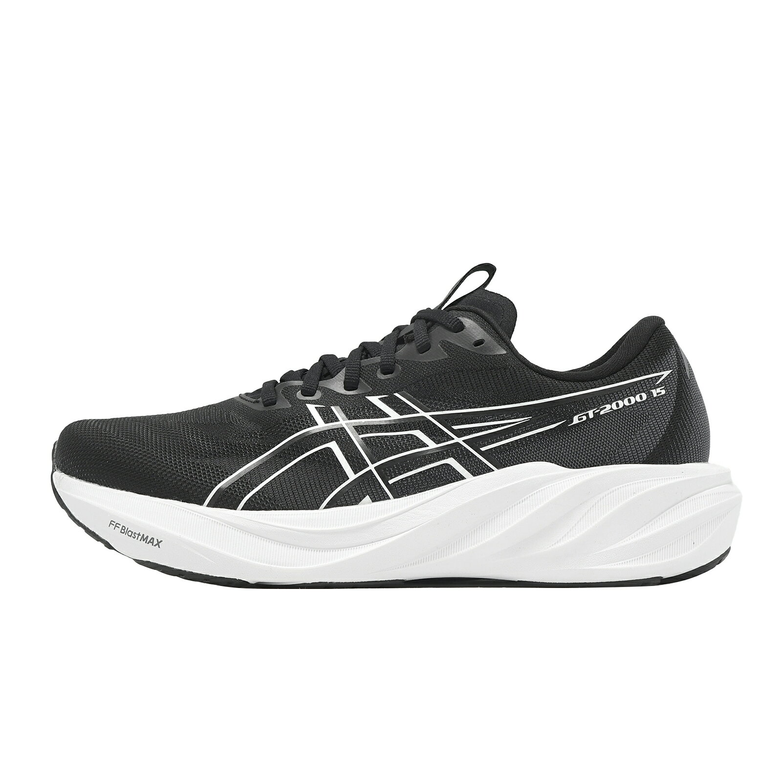 Asics 亞瑟士 慢跑鞋 GT-2000 15 2E 寬楦 男女鞋 黑 支撐 穩定 運動鞋 1011C236001