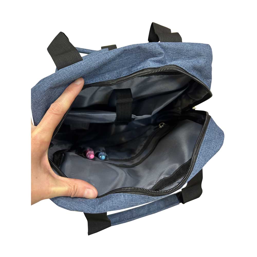 ~雪黛屋~Valenli 後背包中小容量可A4資料夾主袋+外袋共四層防水尼龍布VW1079 4