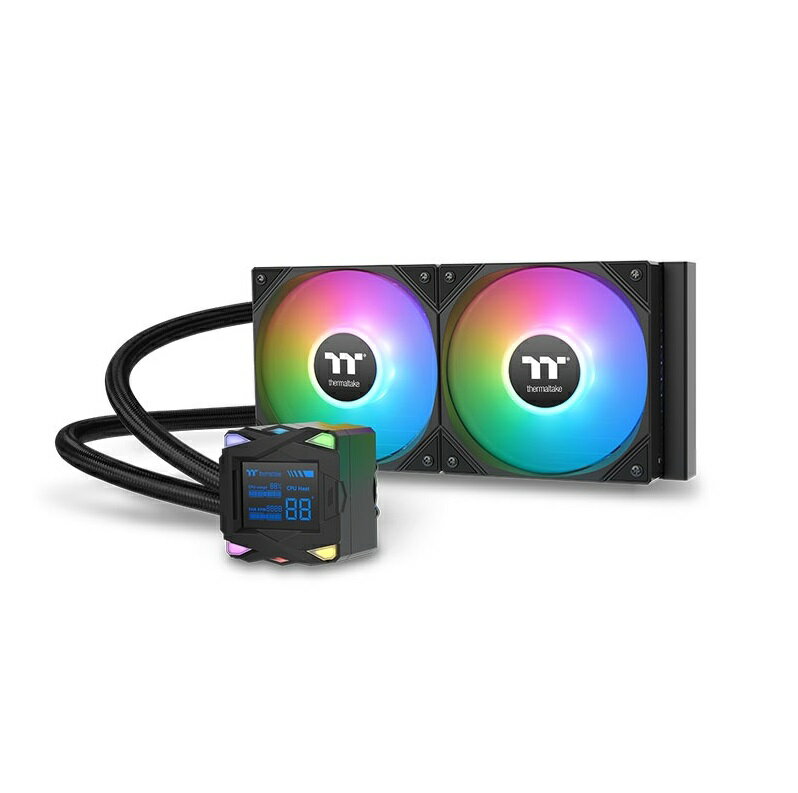 米特3C數位–曜越 LA240-S ARGB Sync 一體式水冷散熱器/CL-W461-PL12SW-A