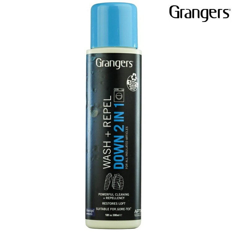 Grangers 2 in 1 羽絨衣洗劑/羽絨洗劑-清潔+防潑 300ml GRF145
