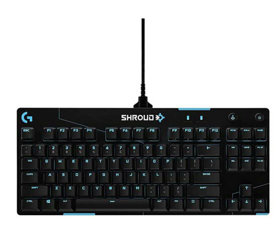 [2美國直購] Logitech G PRO X 系列 機械式 電競鍵盤 Shroud 版 Keyboard 920-009846