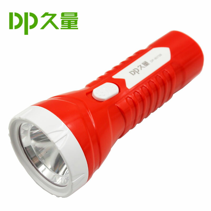 久量LED充電式手電筒手電筒家用強光充電燈便攜遠射戶外應急超亮