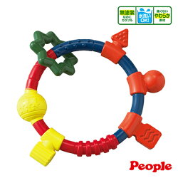 【悅兒樂婦幼用品舘】Weicker 唯可 People 新環狀手搖鈴咬舔玩具
