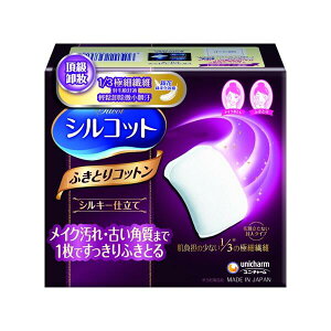 日本 Unicharm絲花 絲柔化妝棉(32枚入)紫盒『Marc Jacobs旗艦店』D467938