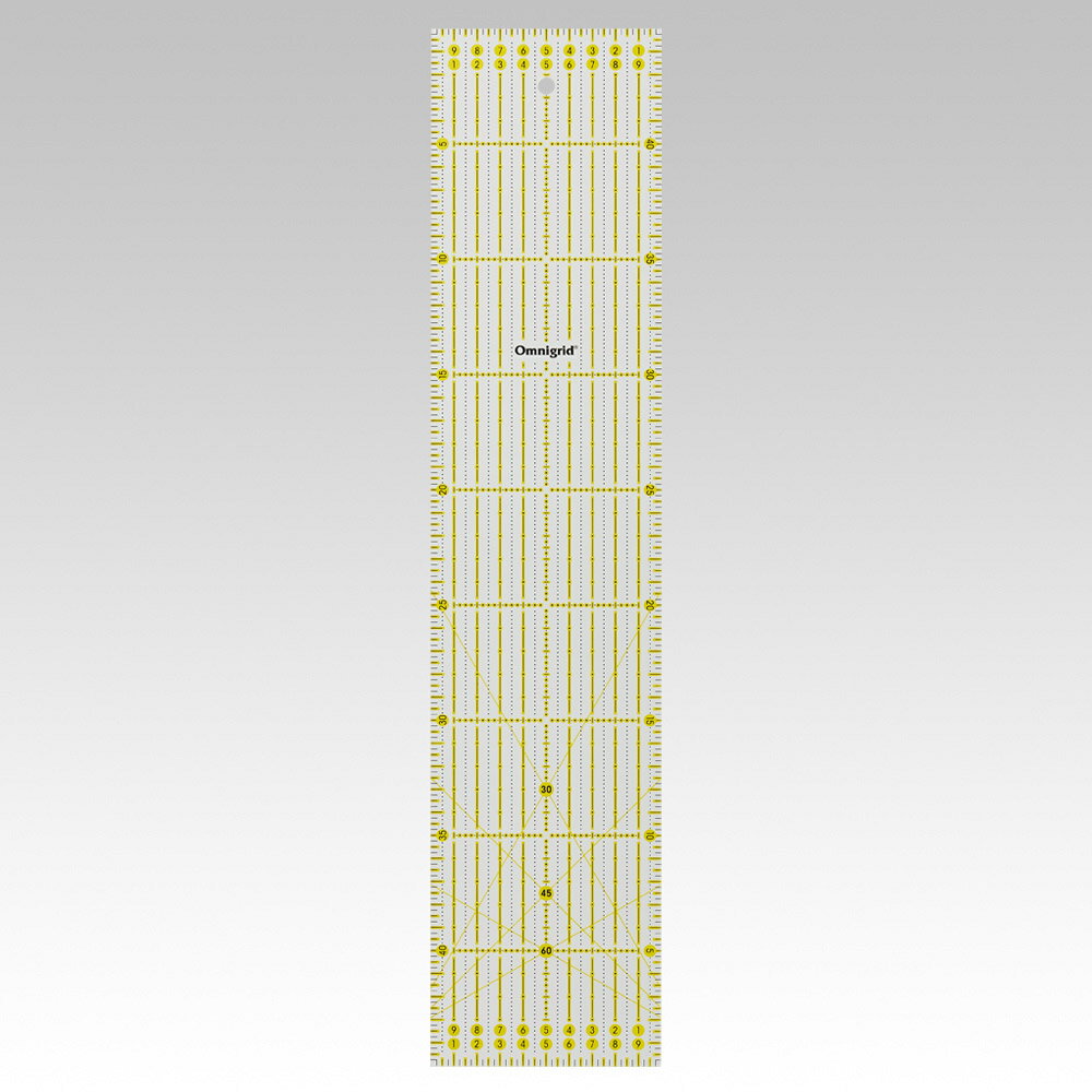 手作森林 sale*可樂牌 10*45cm 拼布用定規尺 Clover 57-625 裁尺 切割尺