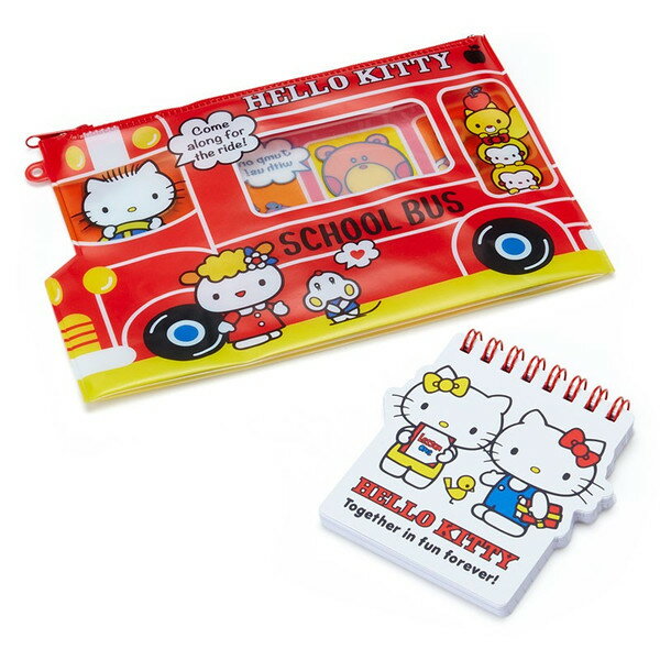 三麗鷗 Hello Kitty 便條本 PVC 筆袋 凱蒂貓 KT 日貨 正版 授權 L00010319
