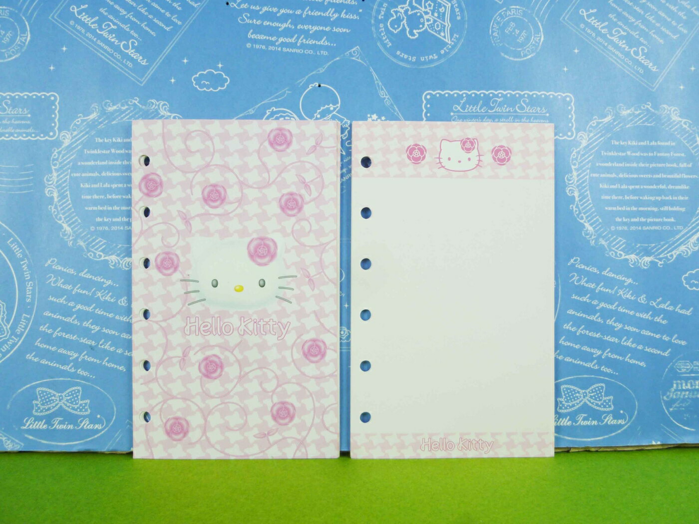 【震撼精品百貨】Hello Kitty 凱蒂貓 大頭貼內頁 玫瑰【共1款】 震撼日式精品百貨