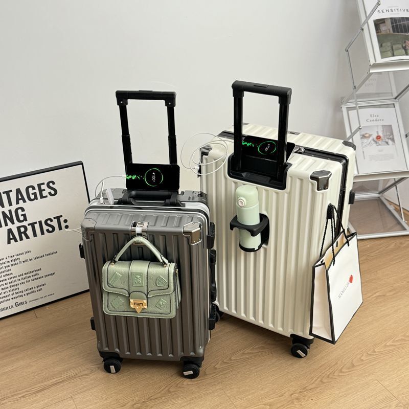 行李箱 登機箱 拉桿箱 熱賣款！免運旅行箱新款結實拉桿箱20萬向輪多功能行李箱24密碼箱大容量學生八折下殺 打骨折 可開發票 加客服賴享受巨額減免金牌保障
