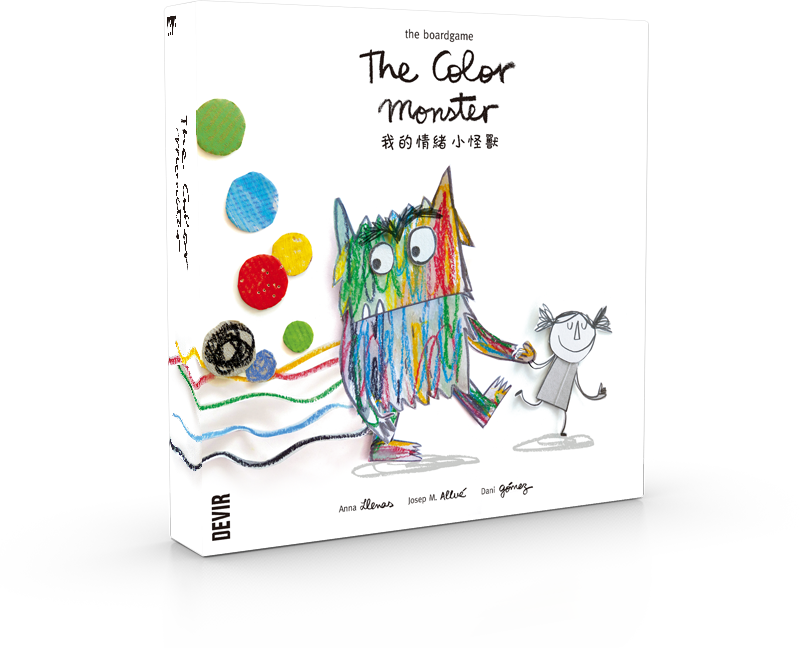 【含稅附發票】我的情緒小怪獸 The Color Monster 繁體中文正版益智桌遊 實體店面