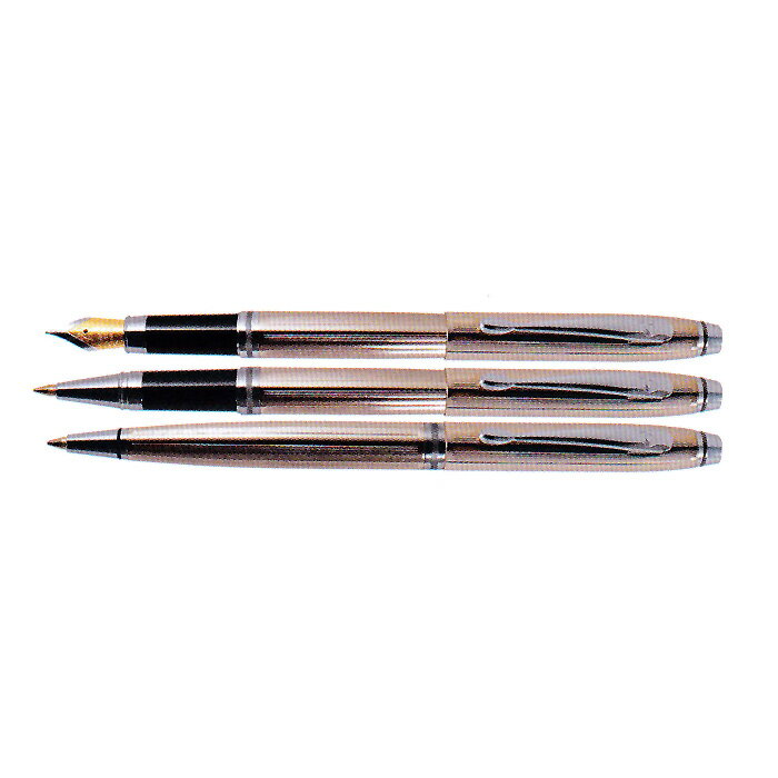 PLATINUM 白金牌 鋼筆+鋼珠筆+原子筆-3支入對筆 / 組 PKG-1200/WKG-800/BKG-800