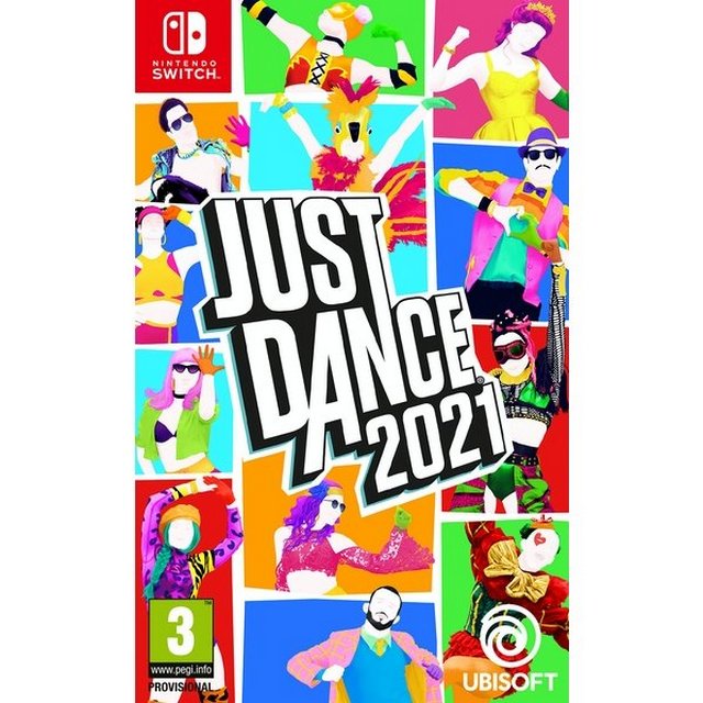 秋葉電玩 NS Switch 任天堂《 舞力全開2021 Just Dance 2021》中英文版
