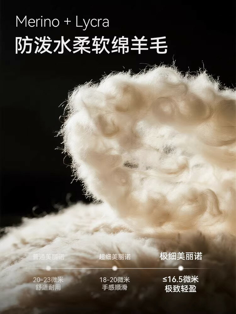 高樂捷美利奴羊毛滑雪面罩護臉男女頭戴保暖防寒護耳頭套加絨脖套