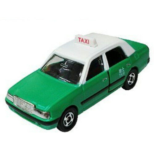 TOMICA 多美小汽車 香港的士計程車 GREEN 【鯊玩具Toy Shark】
