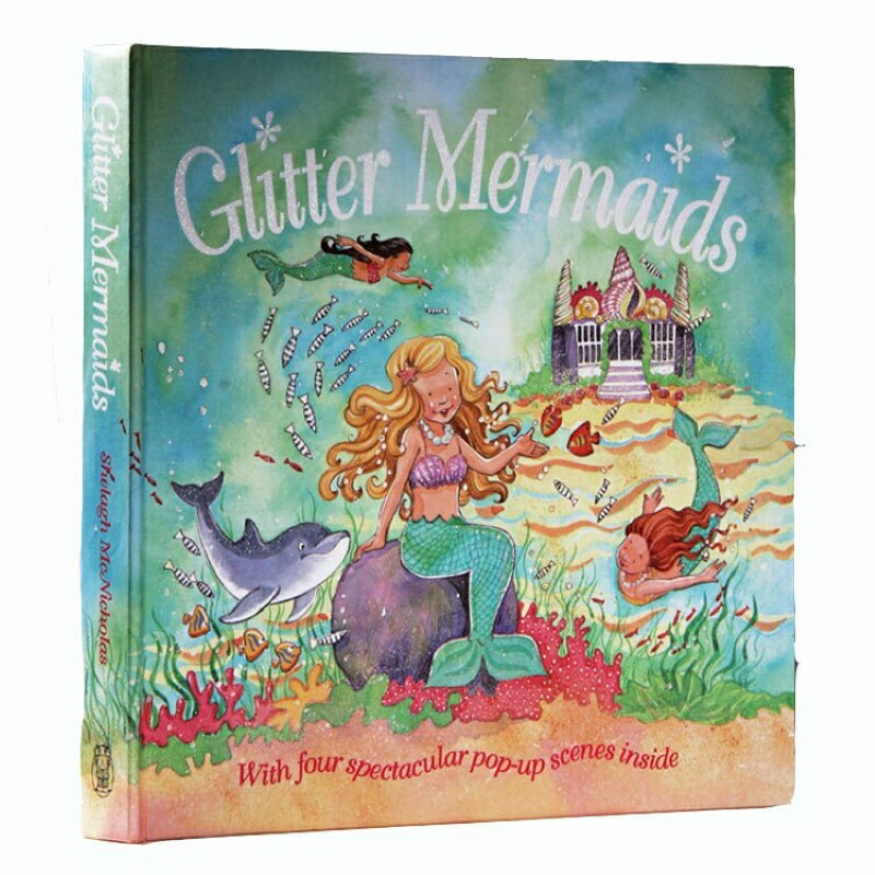 《出清》Glitter Mermaids 3D立體 兒童 故事書 美人魚童話 故事集＊夏日微風＊