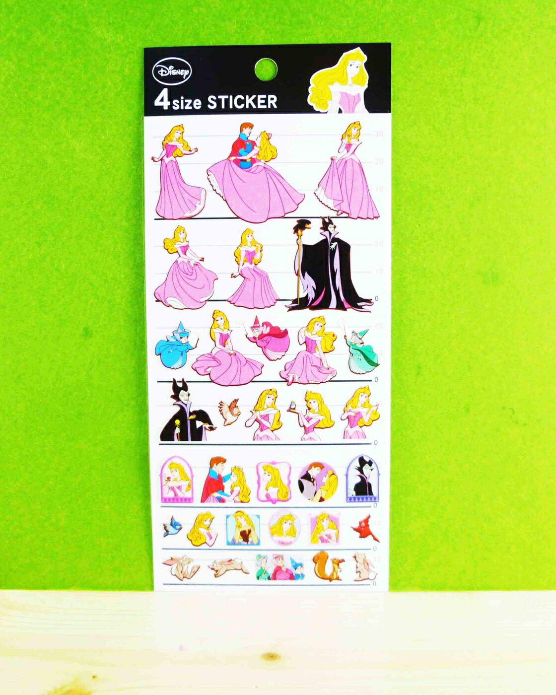 【震撼精品百貨】公主 系列Princess 造型貼紙-睡美人 震撼日式精品百貨