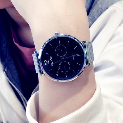 手錶 手錶女士學生正韓簡約時尚潮流防水休閒大氣石英女表網紅同款『XY2484』