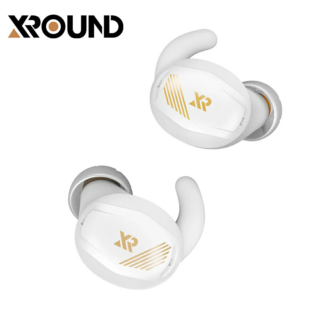【XROUND】FORGE PRO 智慧降噪耳機｜雪銅白【三井3C】