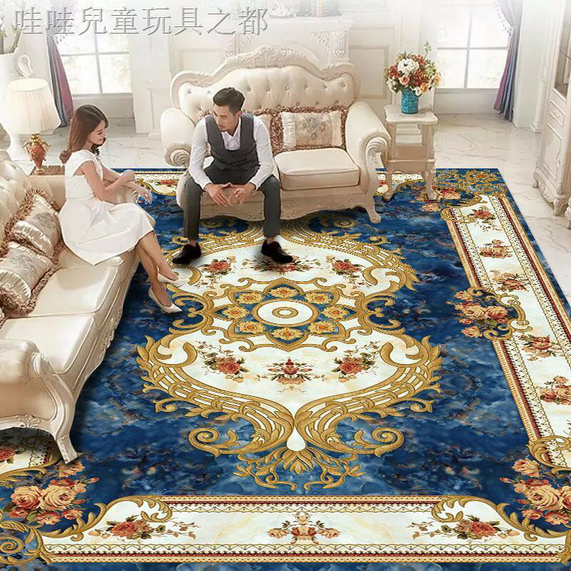 ❂✢歐式客廳地毯茶幾毯沙發家用臥室滿鋪房間地墊現代簡約可機洗定制