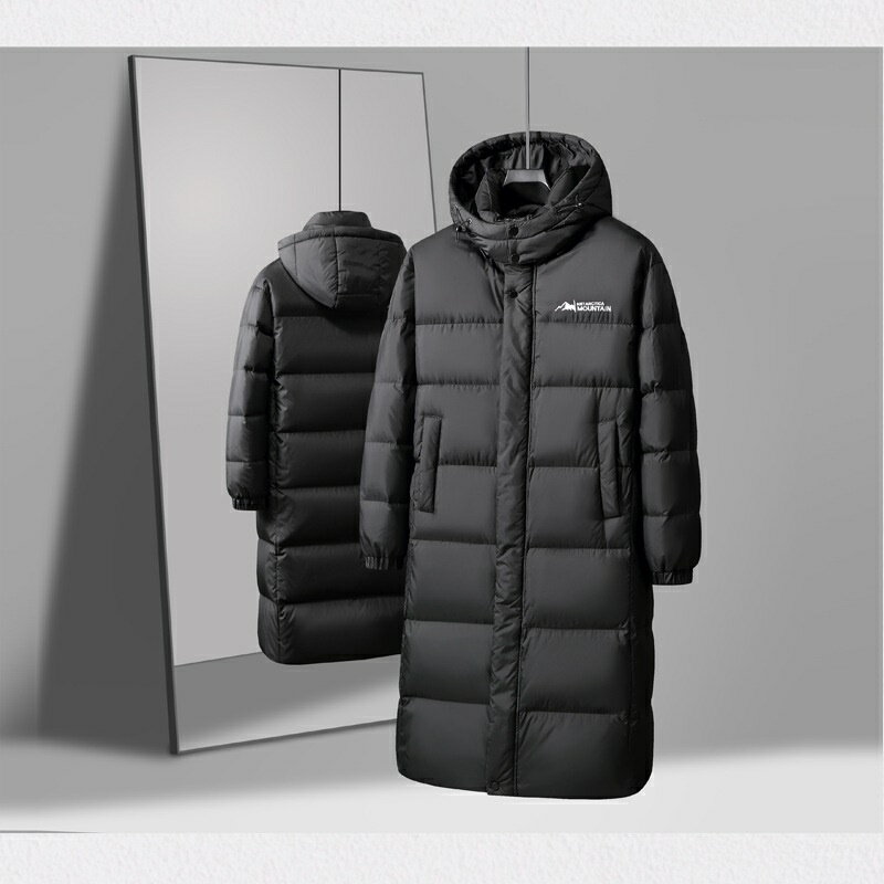 【巴黎精品】現貨+預購 真羽絨90%鴨絨羽絨外套羽絨衣夾克-保暖抗寒輕奢耐穿男外套2色a1ix70