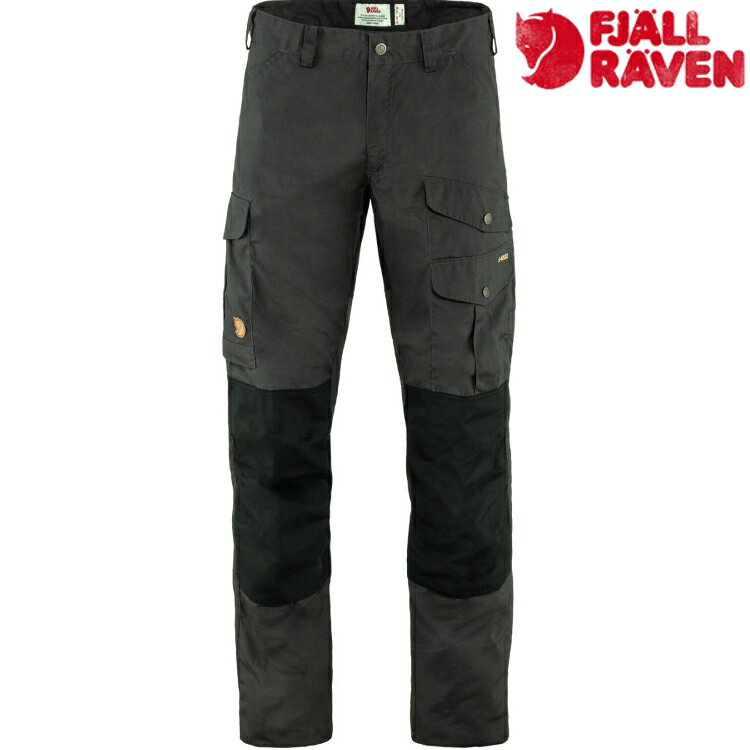 Fjallraven 北極狐 Barents Pro 男款 耐磨長褲/健行褲/休閒褲 87179 030-550 深灰/黑