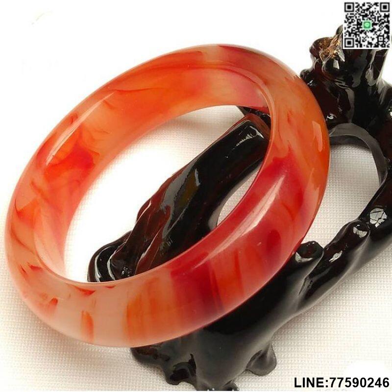 【歡樂購】【正品現貨】玉手鐲男女學生大號玉鐲玉石瑪瑙翡翠和田玉細韓版真玉純天然擺攤